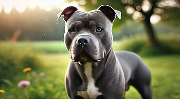 Pitbulls Grau
