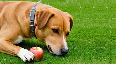 Dürfen Hunde Äpfel fressen?