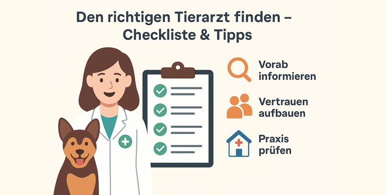 Den richtigen Tierarzt finden