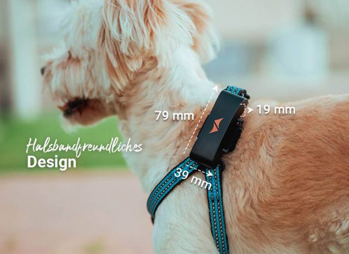 Halsbandfreundliches Design