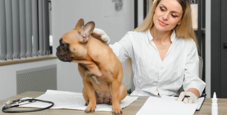 Hautreaktionen auf Medikamente bei Hunden