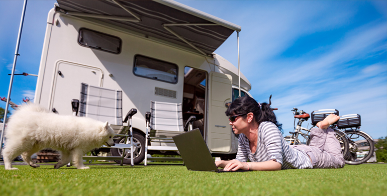 Wohnmobil mieten mit Hund